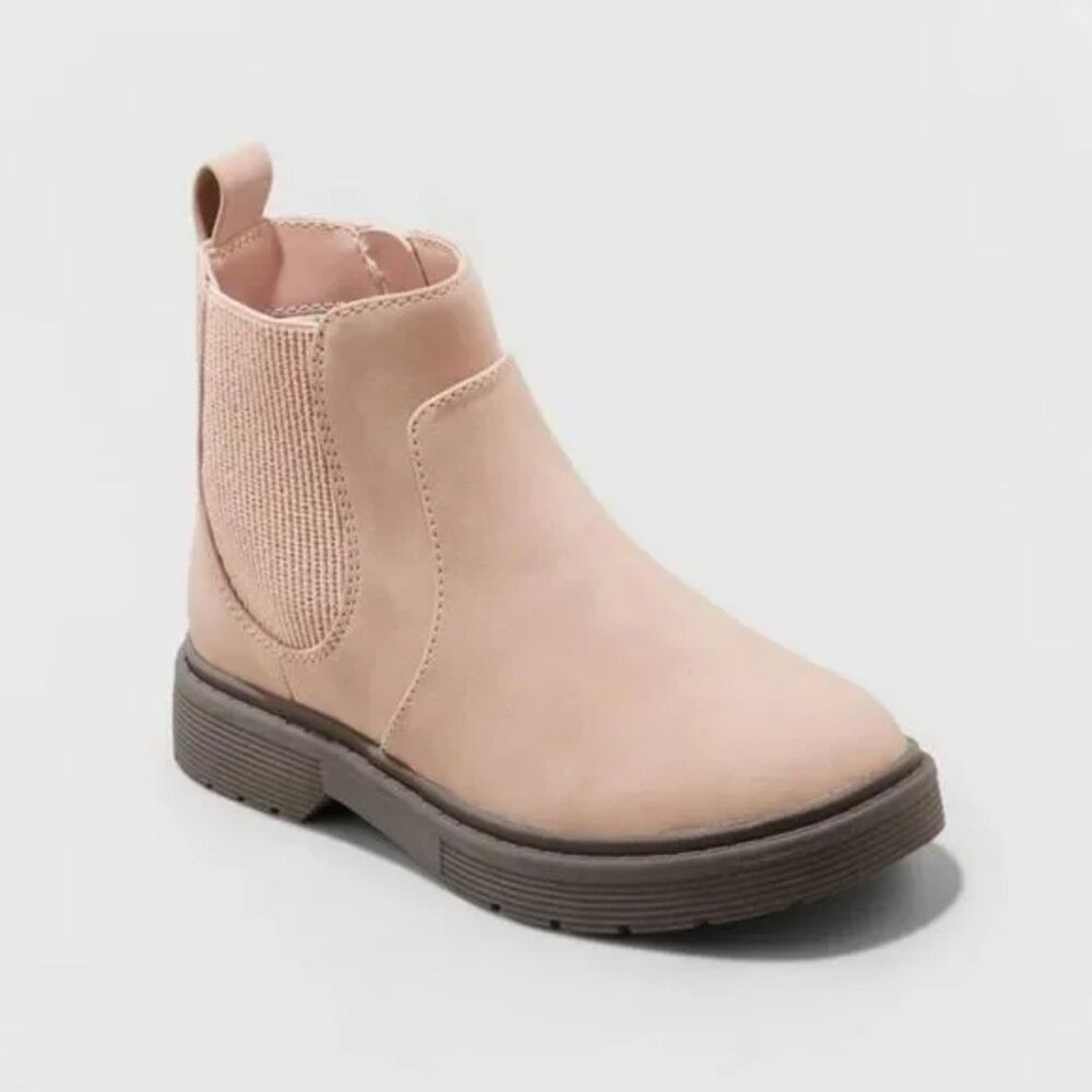 Cat & Jack Slip On Chelsea Boots 5